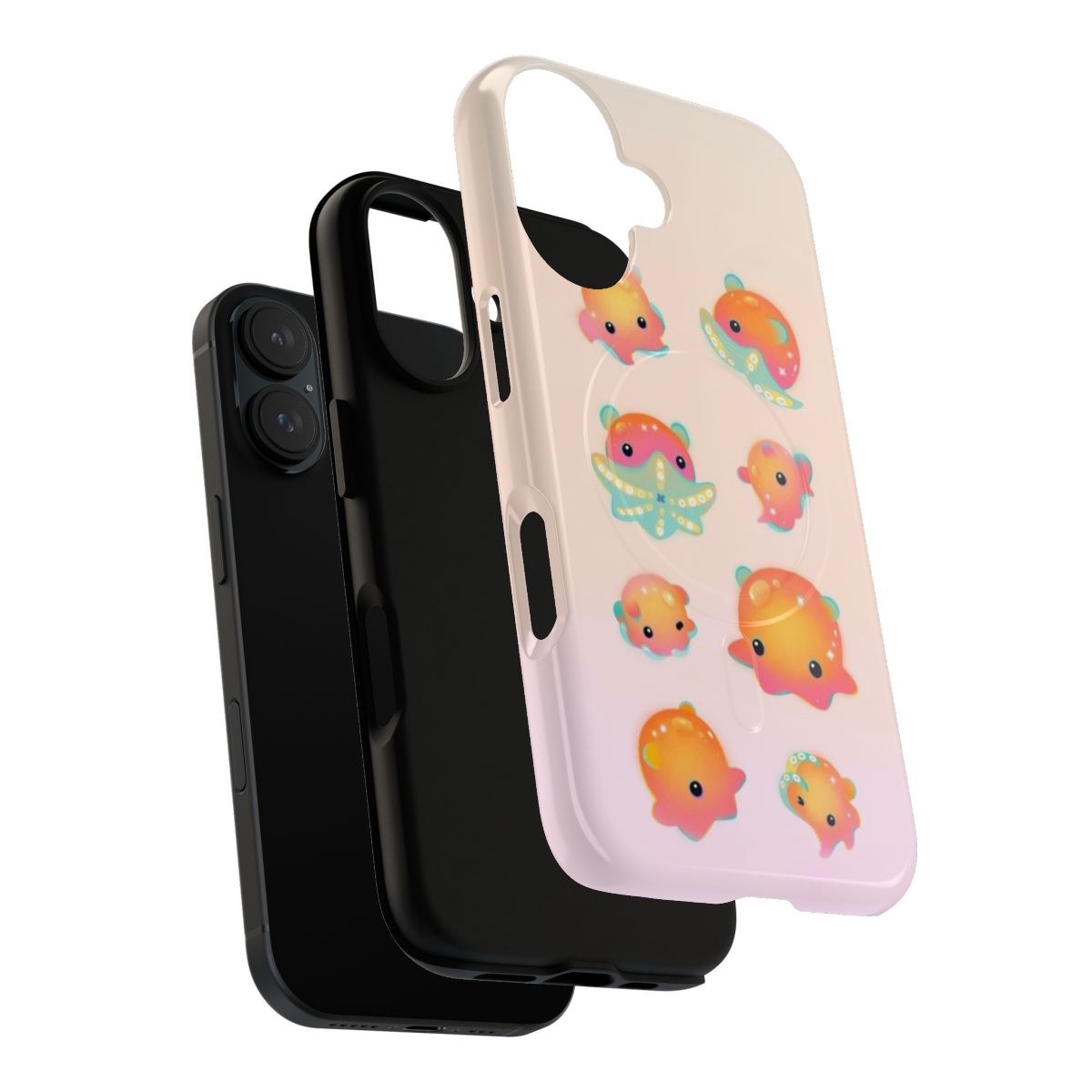 Flapjack octopus phone case with a unique and eye-catching design - Layers