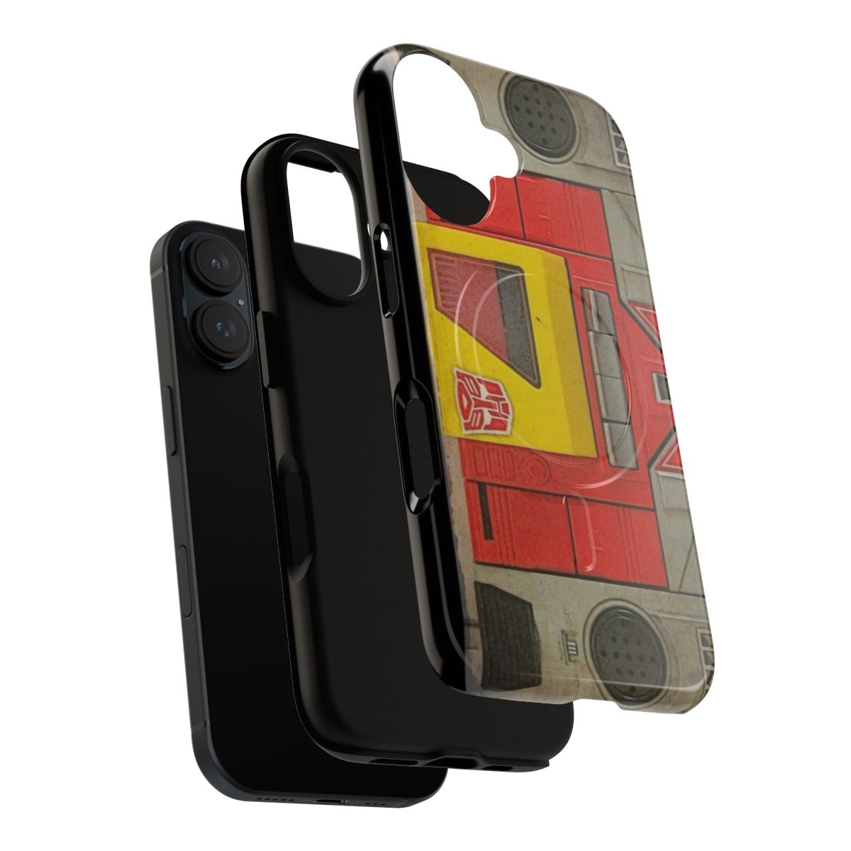 Transformers Blaster Inspired Magnetic Tough Phone Case - Layers