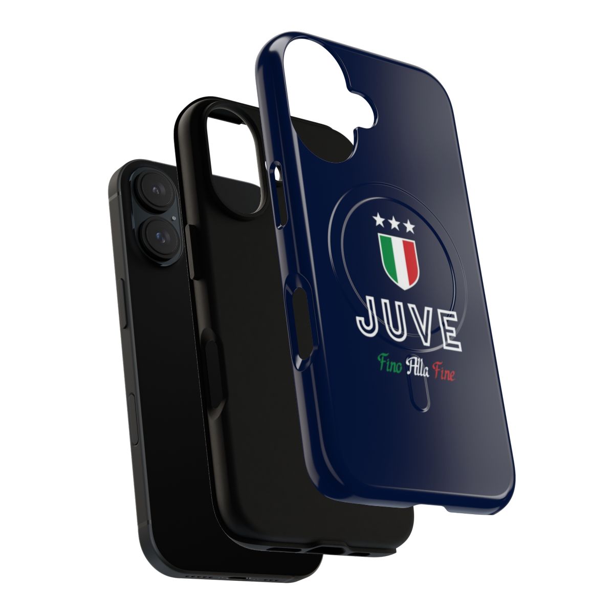 Juventus FC Magnetic Tough Phone Case for Italian Soccer Fans - Layers