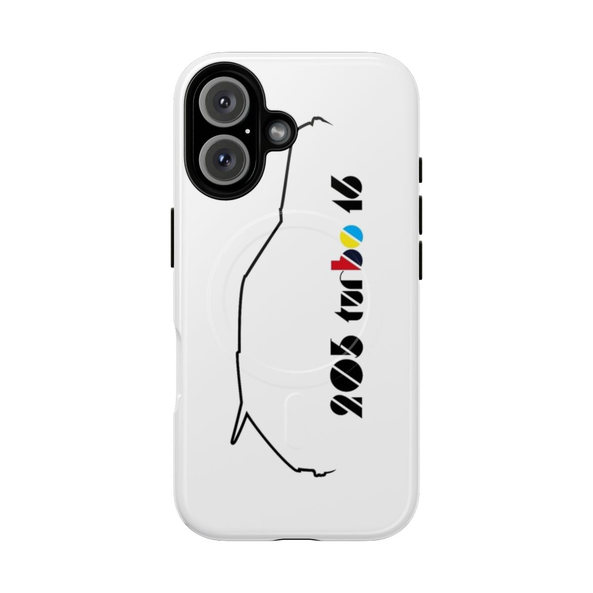 Peugeot 205 T16 Rally Legends Magnetic Tough Phone Case