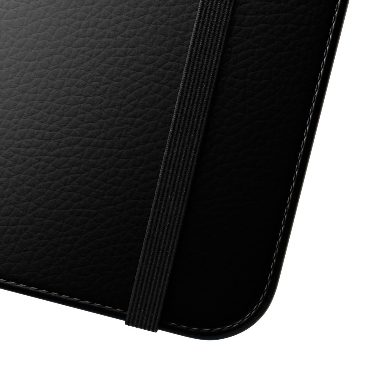 Matte black phone case with universal fit and minimalist design - Close Up