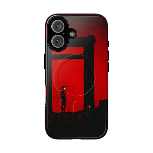 Survival Horror-Themed Magnetic Tough Phone Case for Signalis and The Red Gate Fans