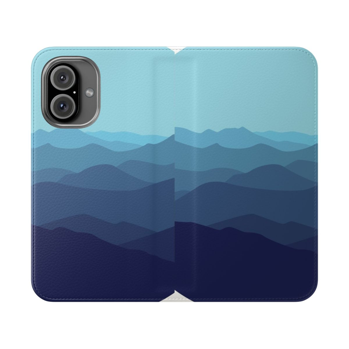 Blue Ridge Mountains Flip Cover Phone Case