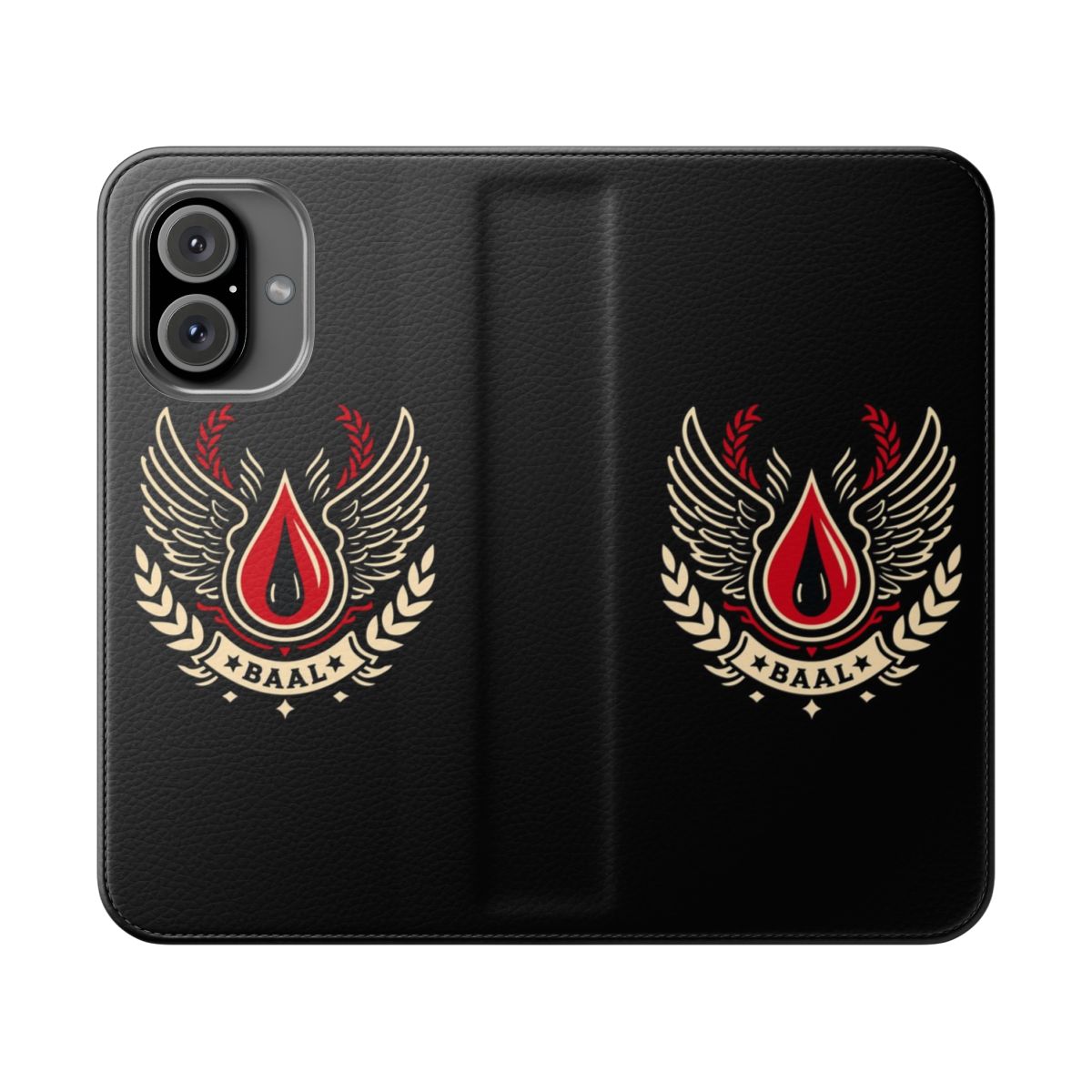 Warhammer 40K inspired phone case cover with flip design