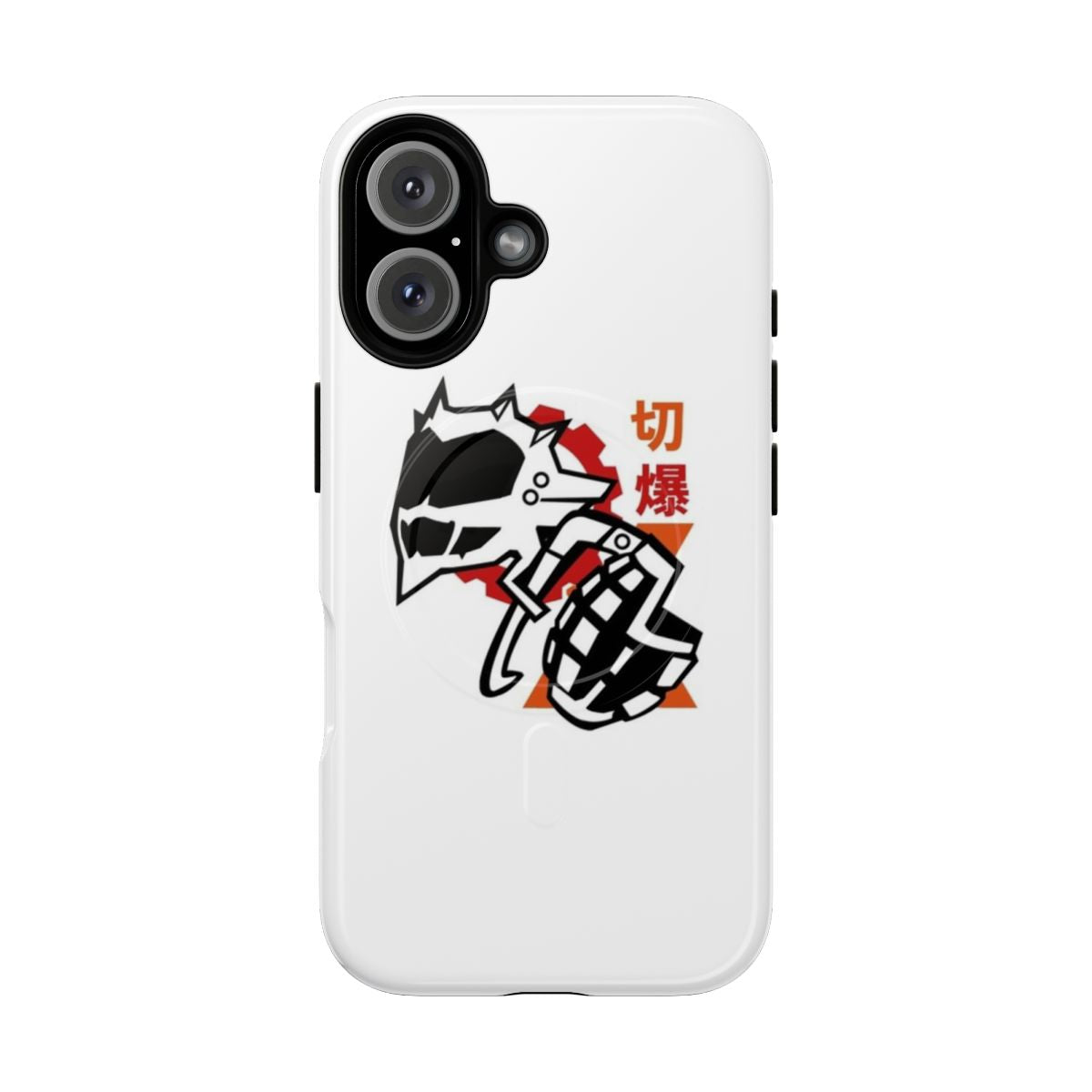 Anime-themed Kiribaku phone case with a subtle design