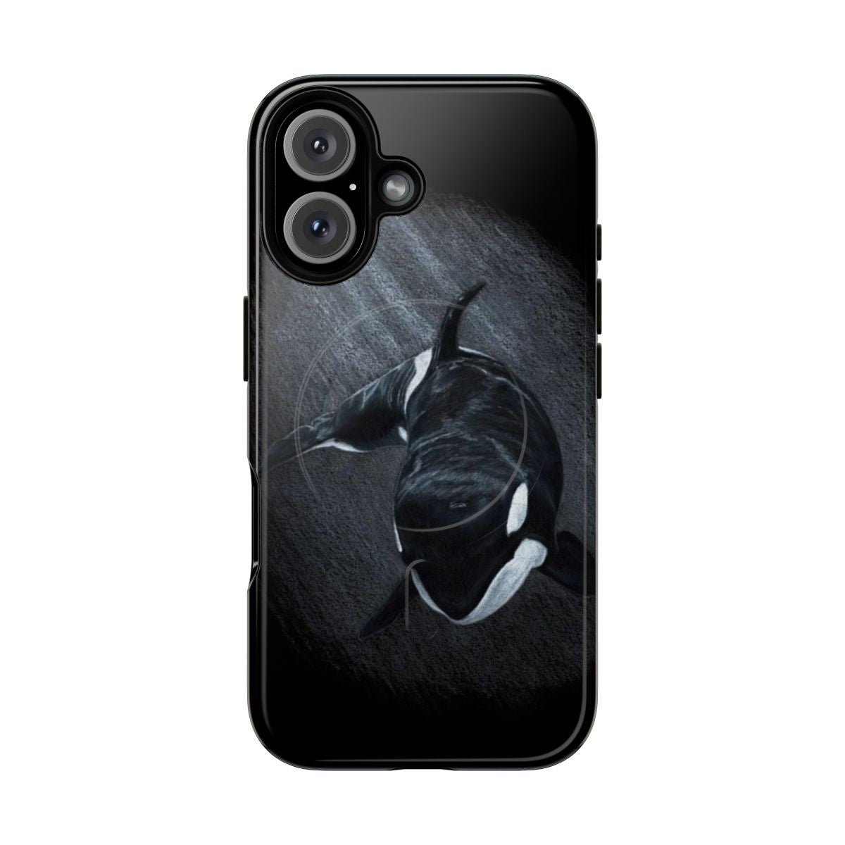 Orca/Killer Whale-Themed Magnetic Tough Phone Case