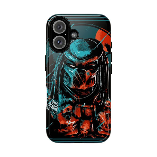 Alien hunter-themed magnetic and tough phone case