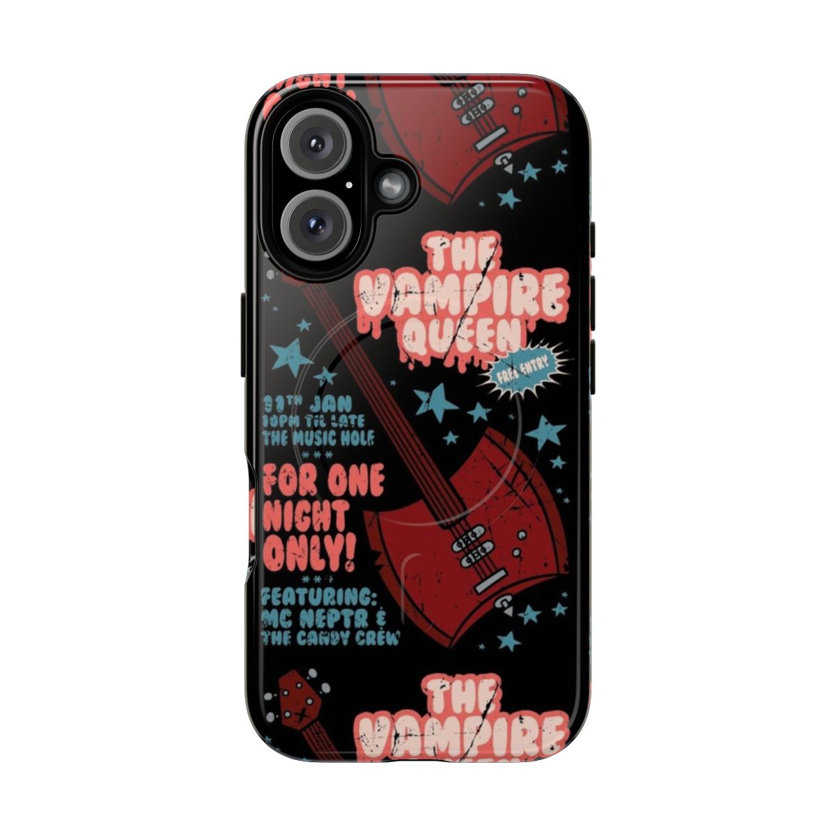 Vampire Queen Music Poster Magnetic Tough Phone Case