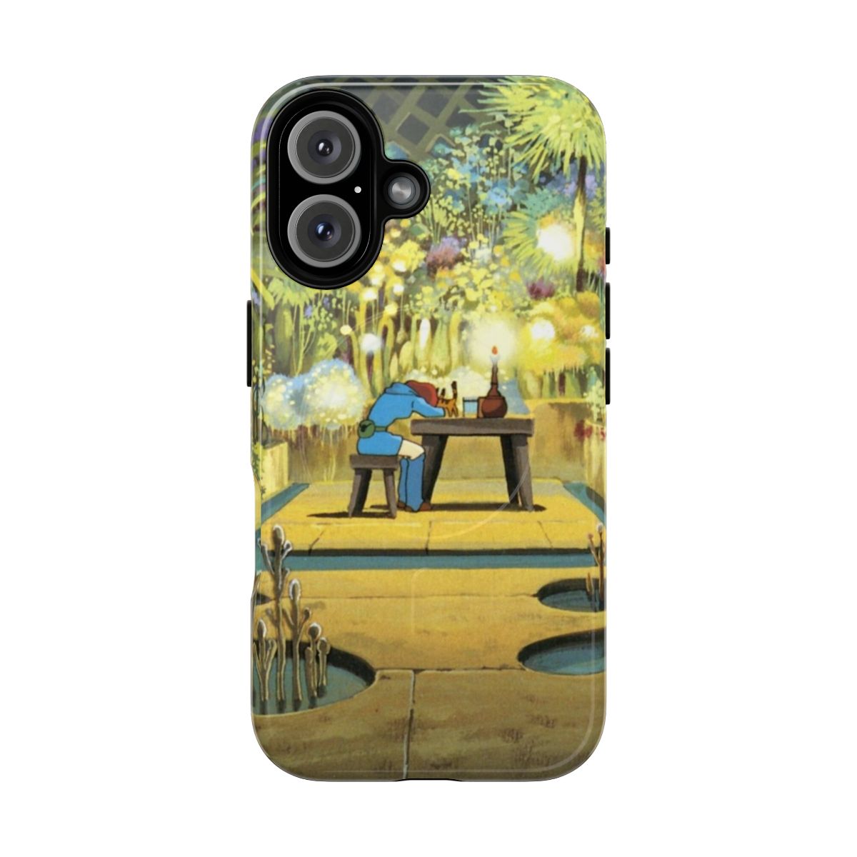 Magnetic phone case featuring Nausicaa from the Studio Ghibli film Nausicaa of the Valley of the Wind