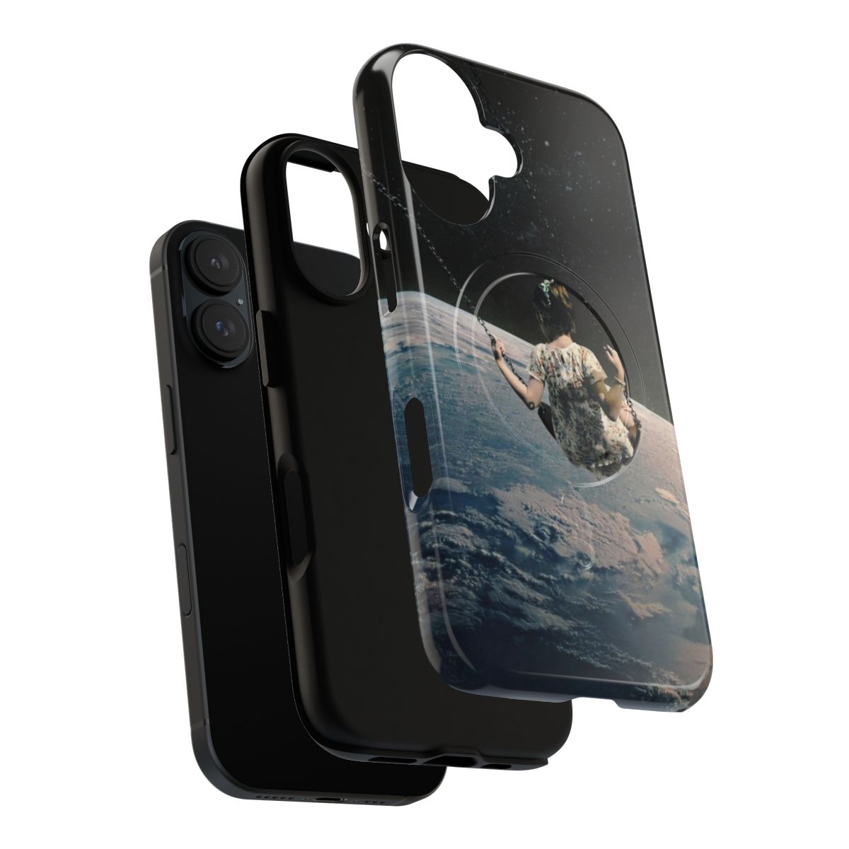 Trendy magnetic tough phone cases featuring space, galaxy, and cosmic designs - Layers