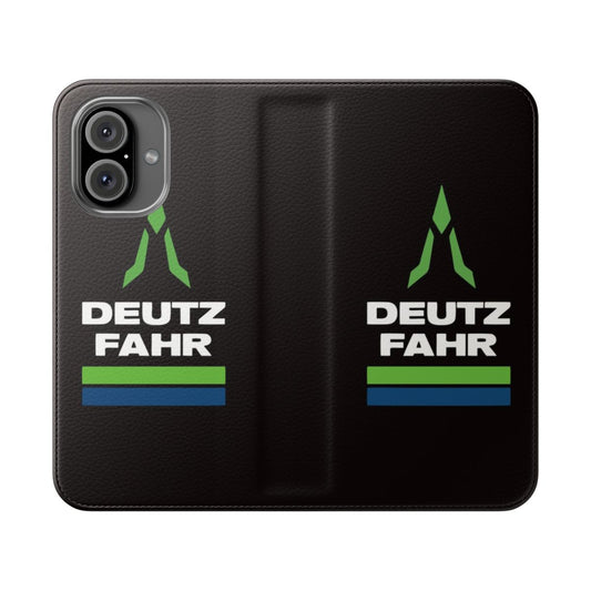 Deutz Fahr-inspired flip cover phone case