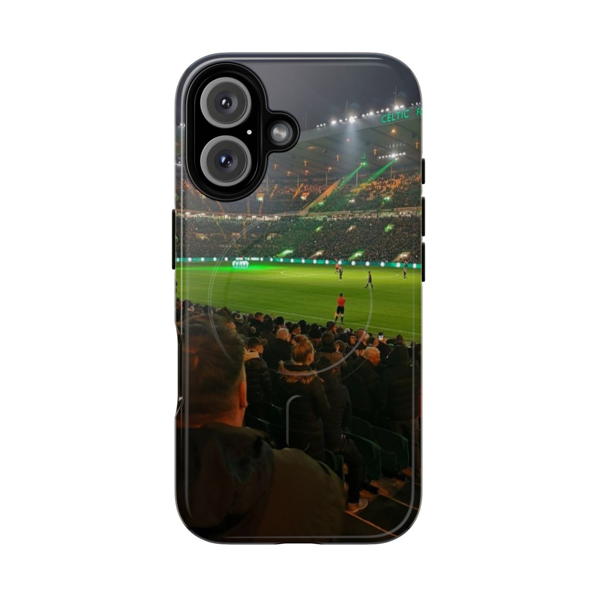 Magnetic tough phone case featuring Celtic Park, the iconic stadium of the Scottish football club