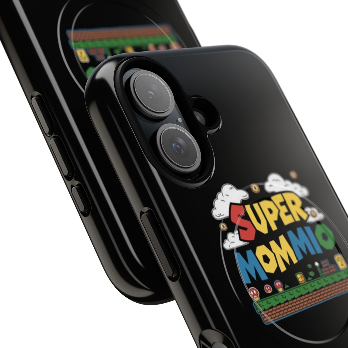 Super Mommio - Magnetic Tough Phone Case for Gamer Moms - Detail