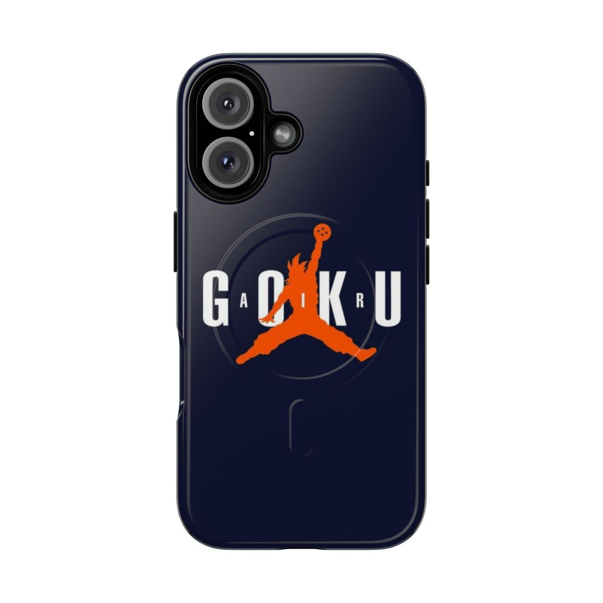 Anime-themed Dragon Ball magnetic tough phone case with air cushion protection