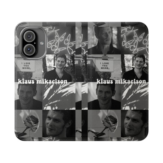 Klaus Mikaelson inspired personalized flip cover phone case