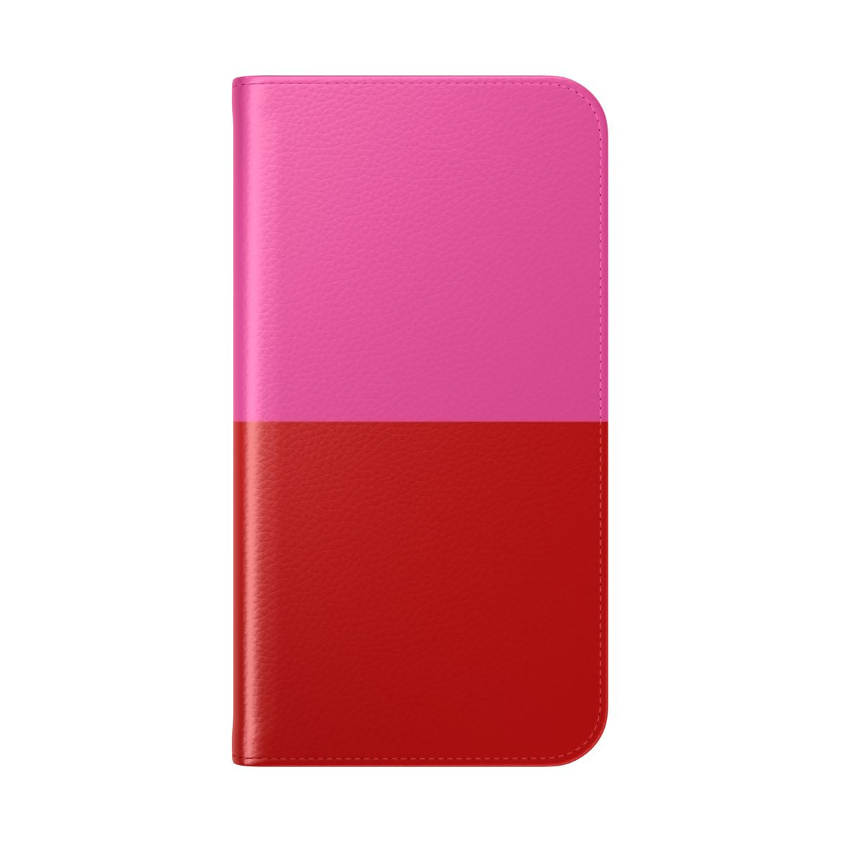 A vibrant and romantic Valentines Day themed flip cover phone case - Folded Back