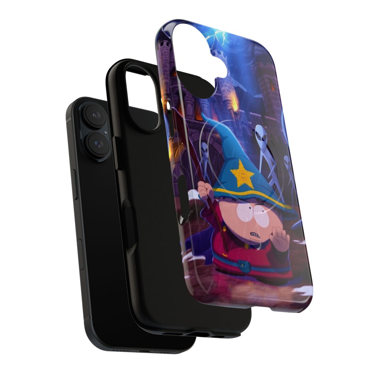 Magnetic tough phone case featuring Cartman from the South Park Stick of Truth video game - Layers