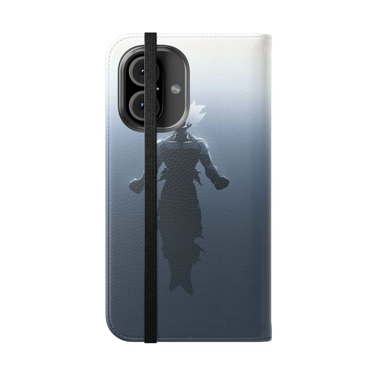 Goku Mastered Ultra Instinct Flip Cover Phone Case - Folded Front