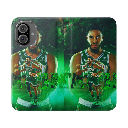 Stylish and durable phone case featuring Jayson Tatum, the star player of the Boston Celtics.