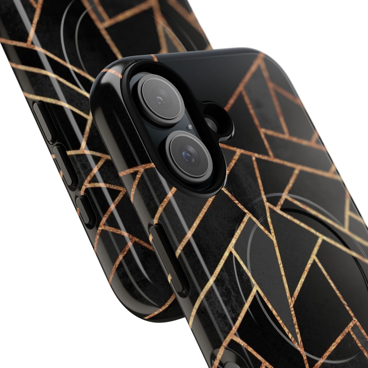 Magnetic Geometric Abstract Phone Case - Detail