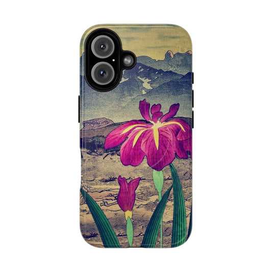 Vibrant nature landscape magnetic tough case featuring evening hues at Jiksa