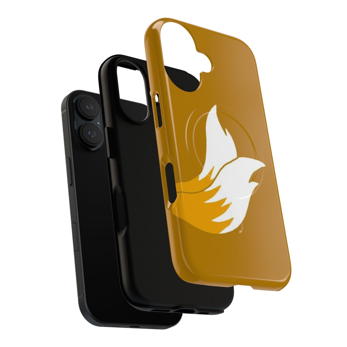 Magnetic tough phone case featuring Tails, the sidekick character from Sonic the Hedgehog - Layers