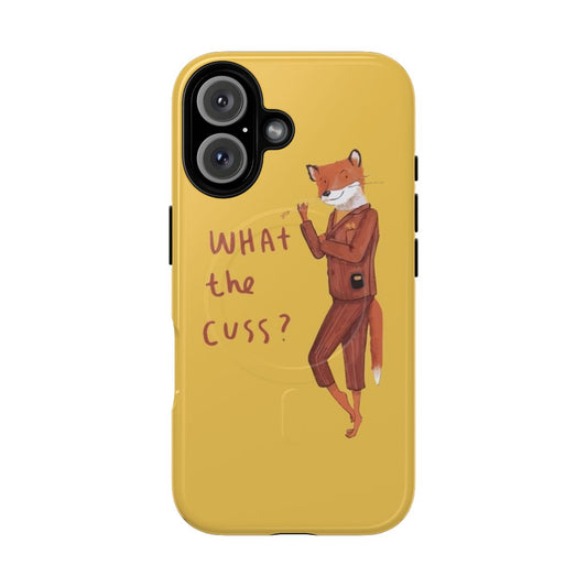 Stylish Wes Anderson Inspired Phone Case with Magnetic Closure