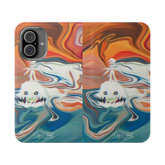 Trippy phone case cover inspired by Kids See Ghosts album art