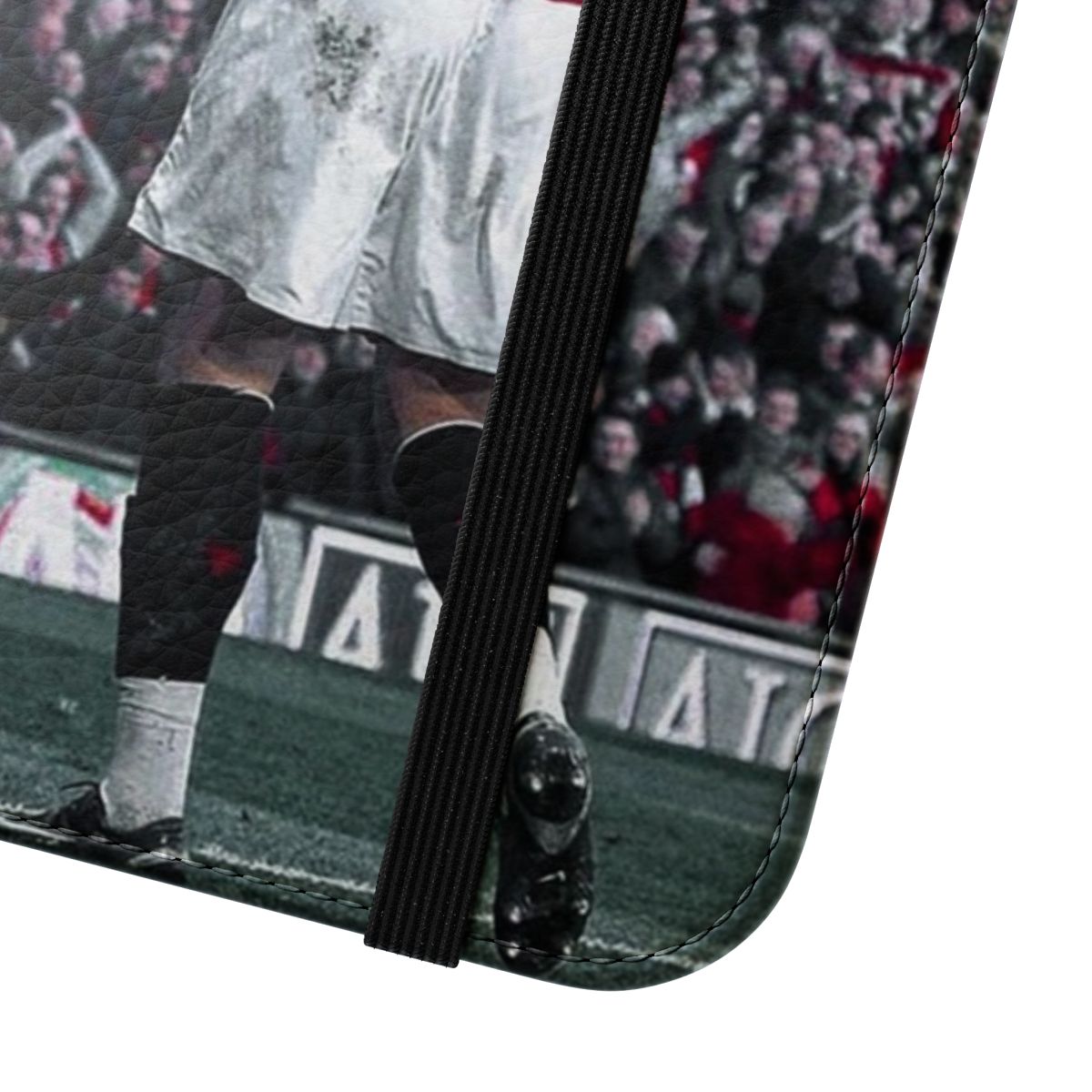 Football-inspired phone case featuring Cristiano Ronaldo imagery - Close Up