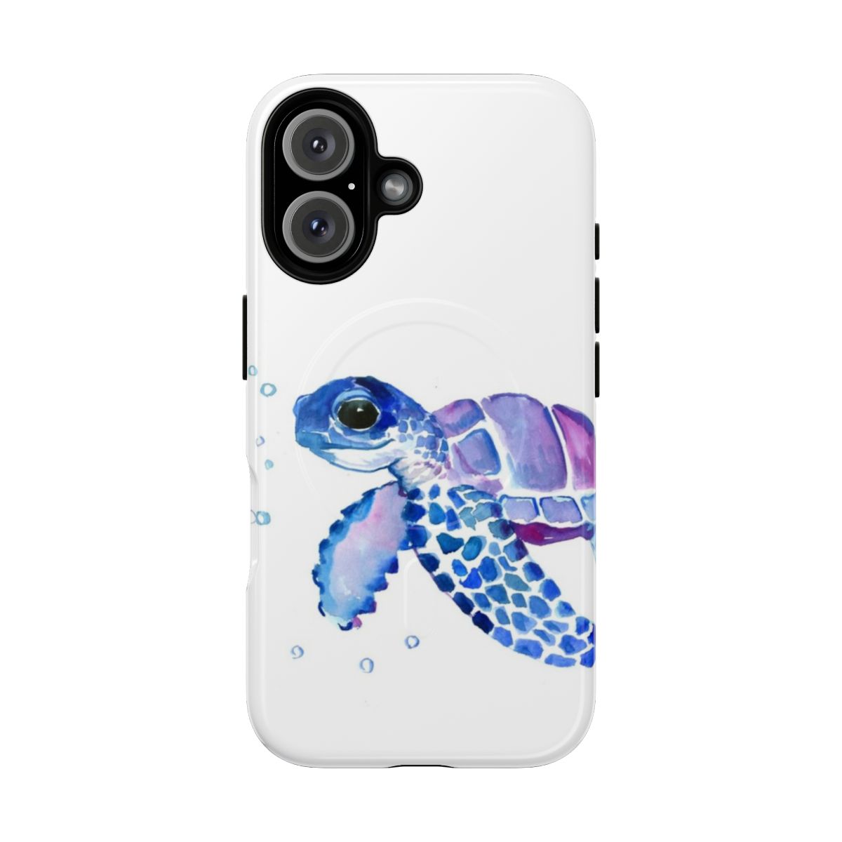 Magnetic Tough Sea Turtle Phone Case for Kids