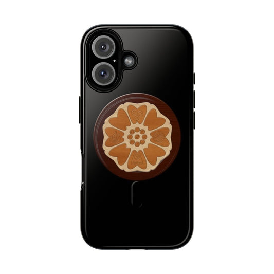 Magnetic tough phone case featuring the Order of the White Lotus symbol and Pai Sho tiles