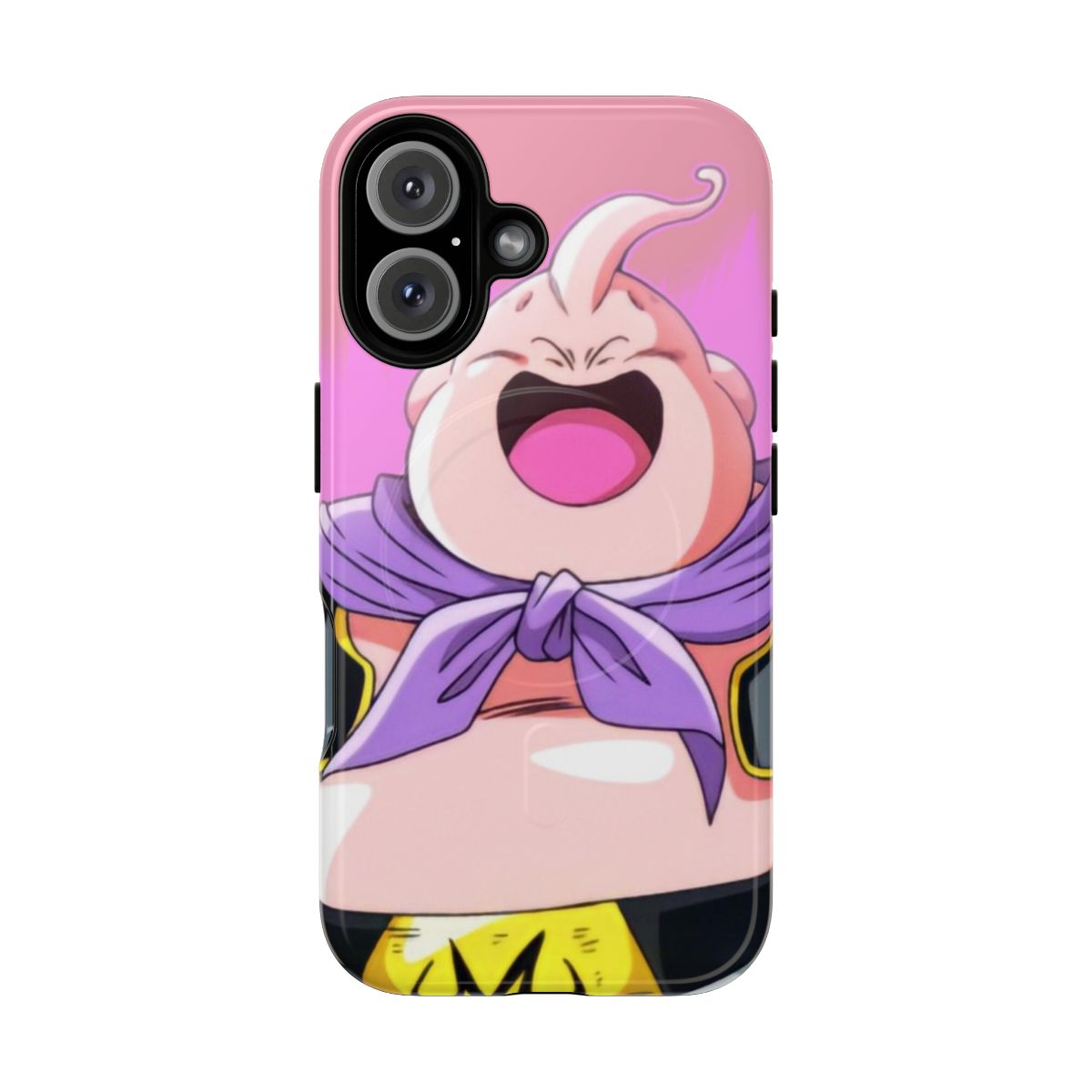 Tough magnetic phone case featuring Majin Buu from the Dragon Ball Z anime series