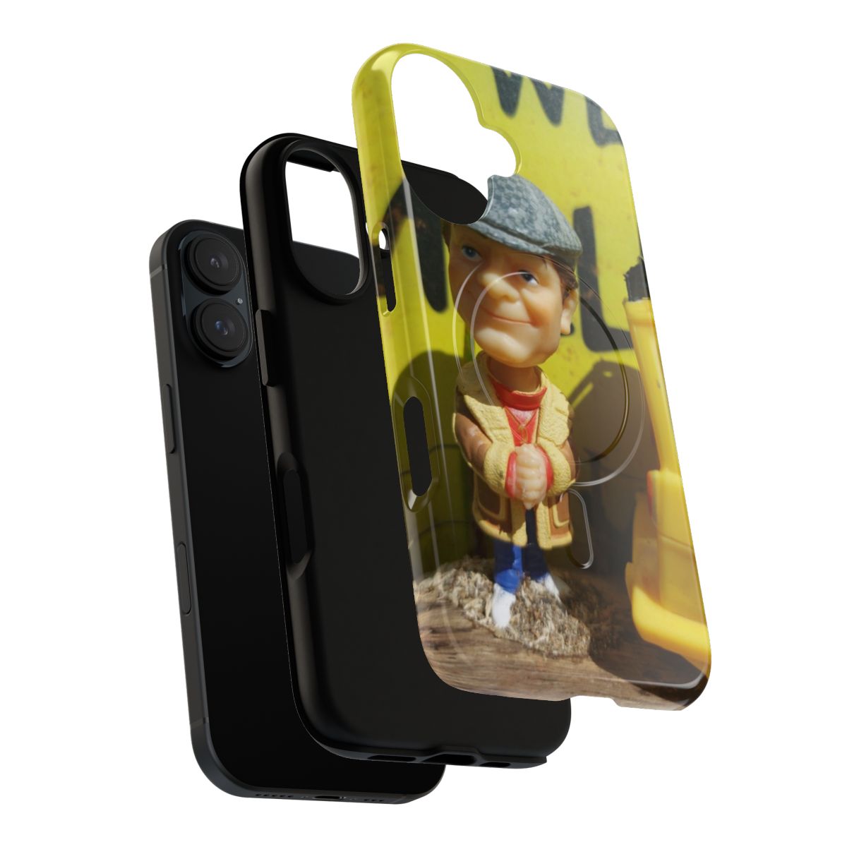 Tough phone case with magnetic closure featuring "Only Fools and Horses" design - Layers