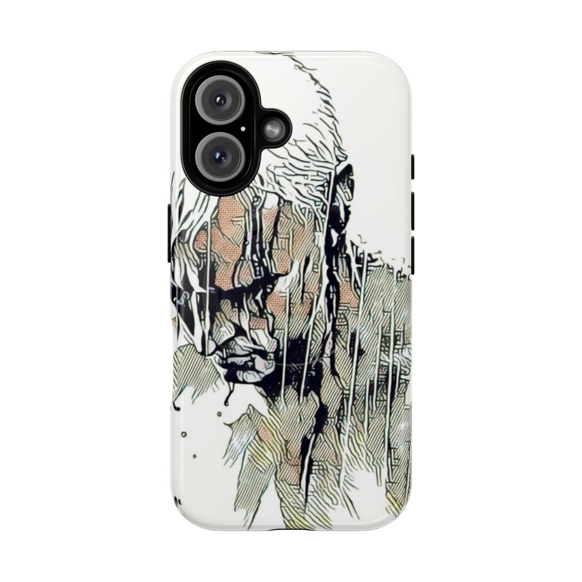 Science fiction-inspired phone case with "Tears in Rain" design