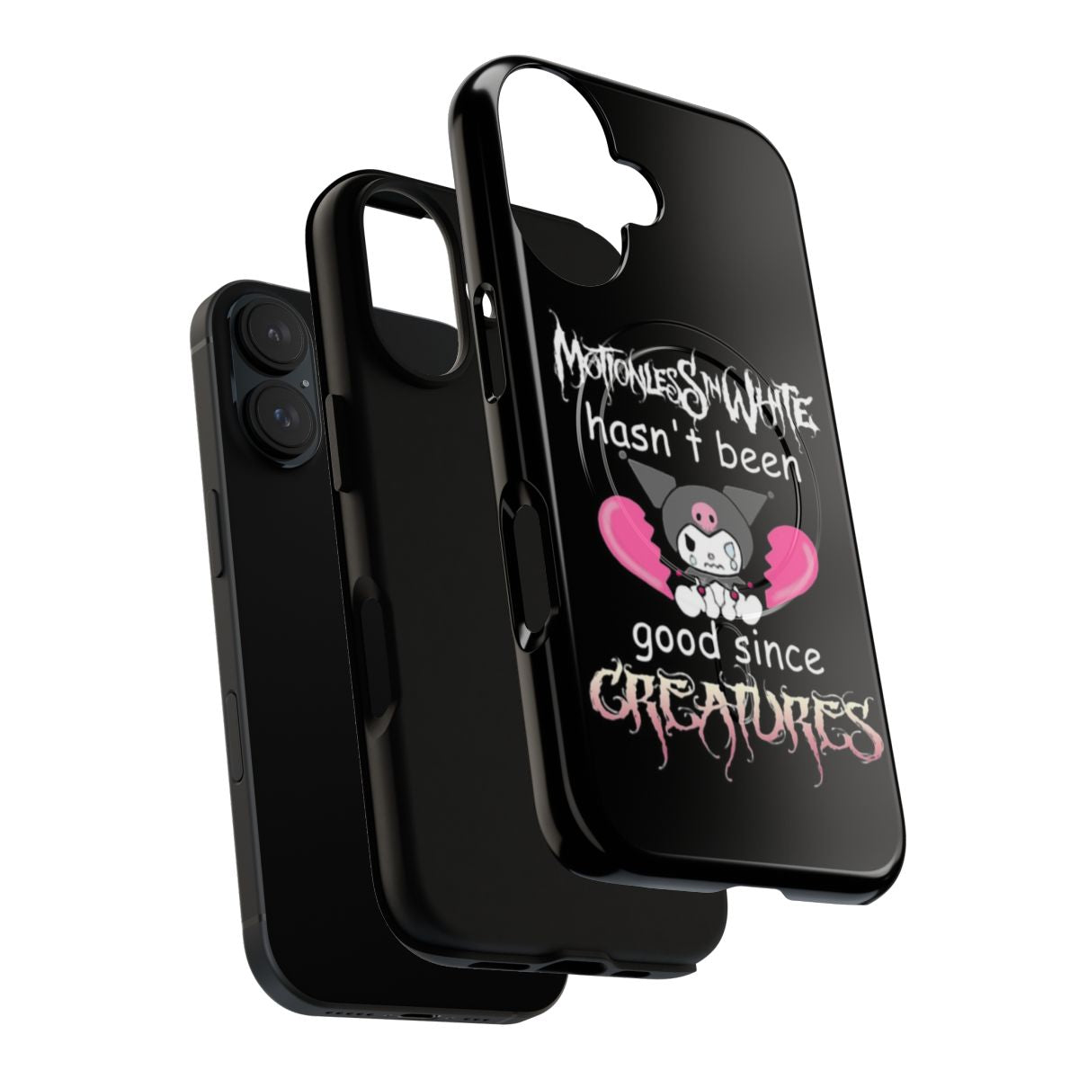 Motionless in White-inspired phone case with a skull graphic design - Layers