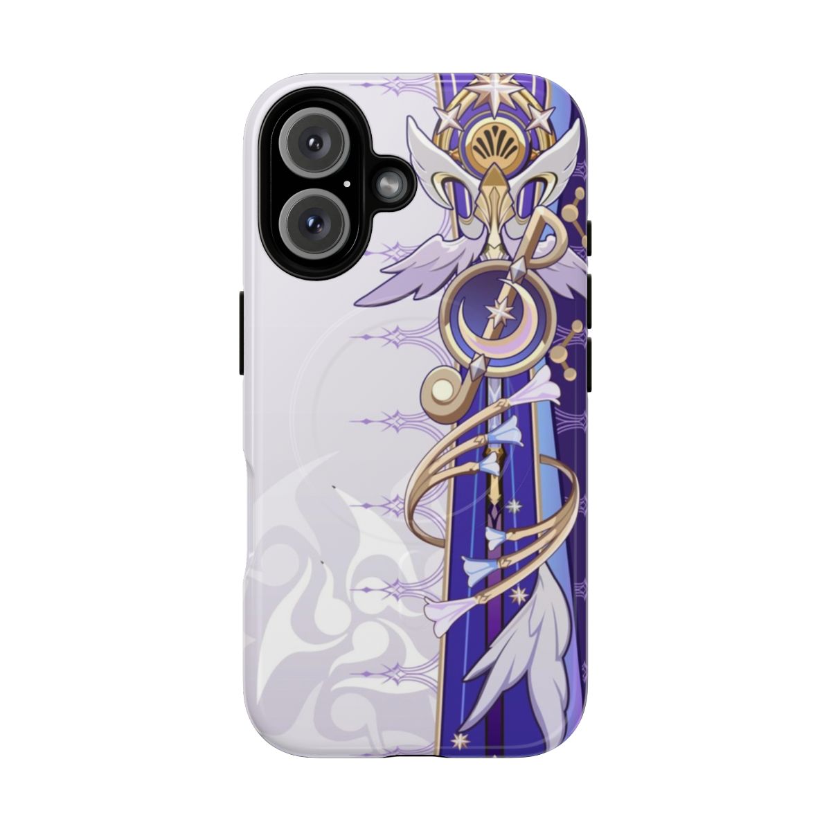 Honkai Star Rail inspired magnetic tough phone case with Robin's signature