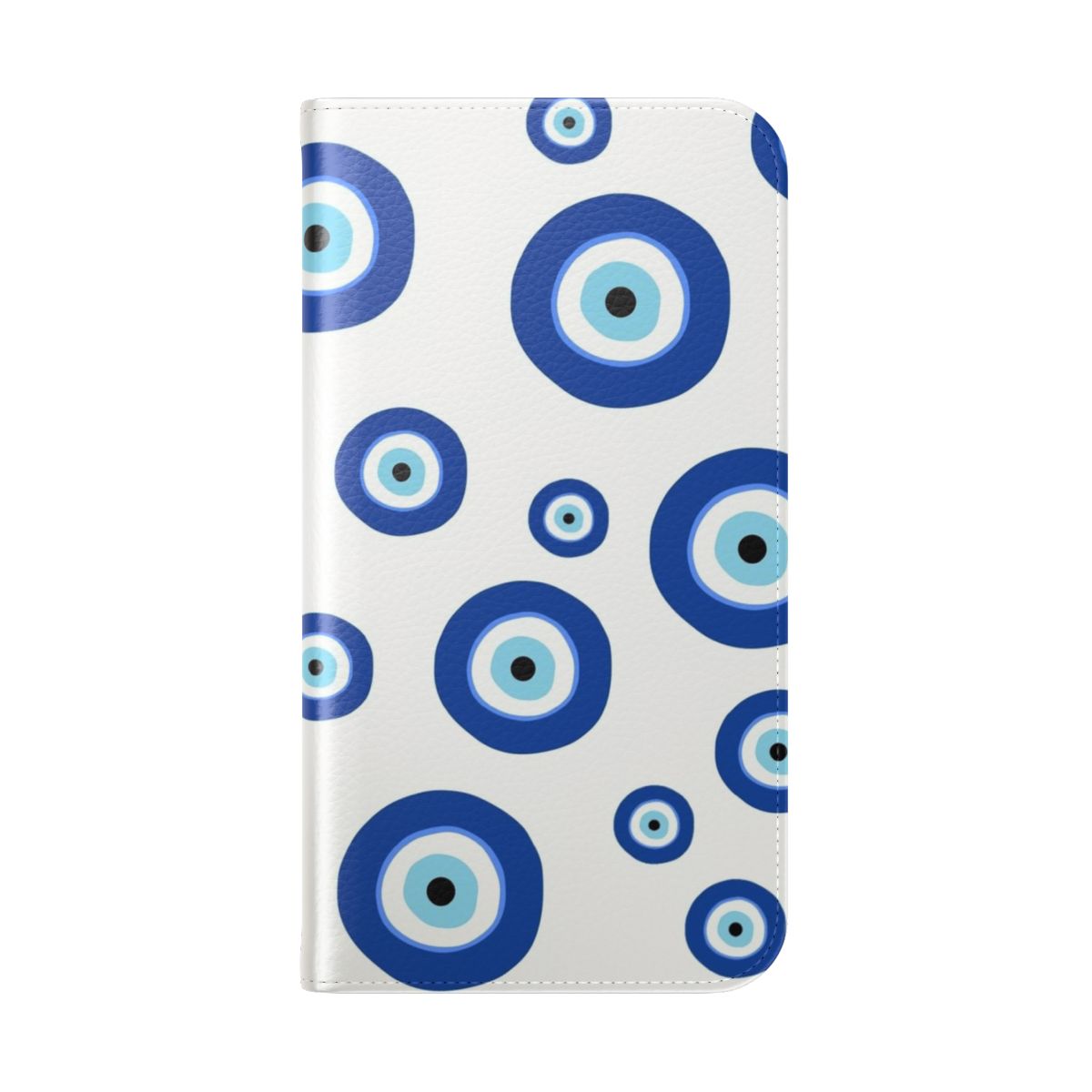 Stylish evil eye design phone case - Folded Back