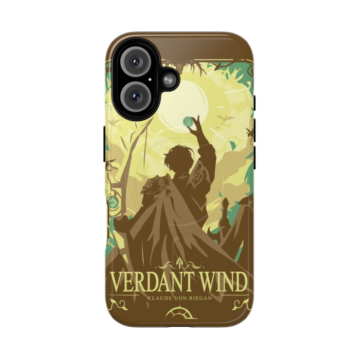 Durable magnetic phone case featuring characters from the Fire Emblem: Three Houses video game