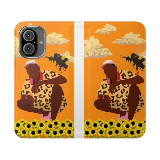 Floral phone case inspired by Tyler, The Creator's 'Flower Boy' album