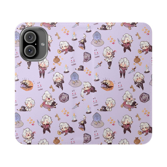 Cozy, cute vampire-themed phone case