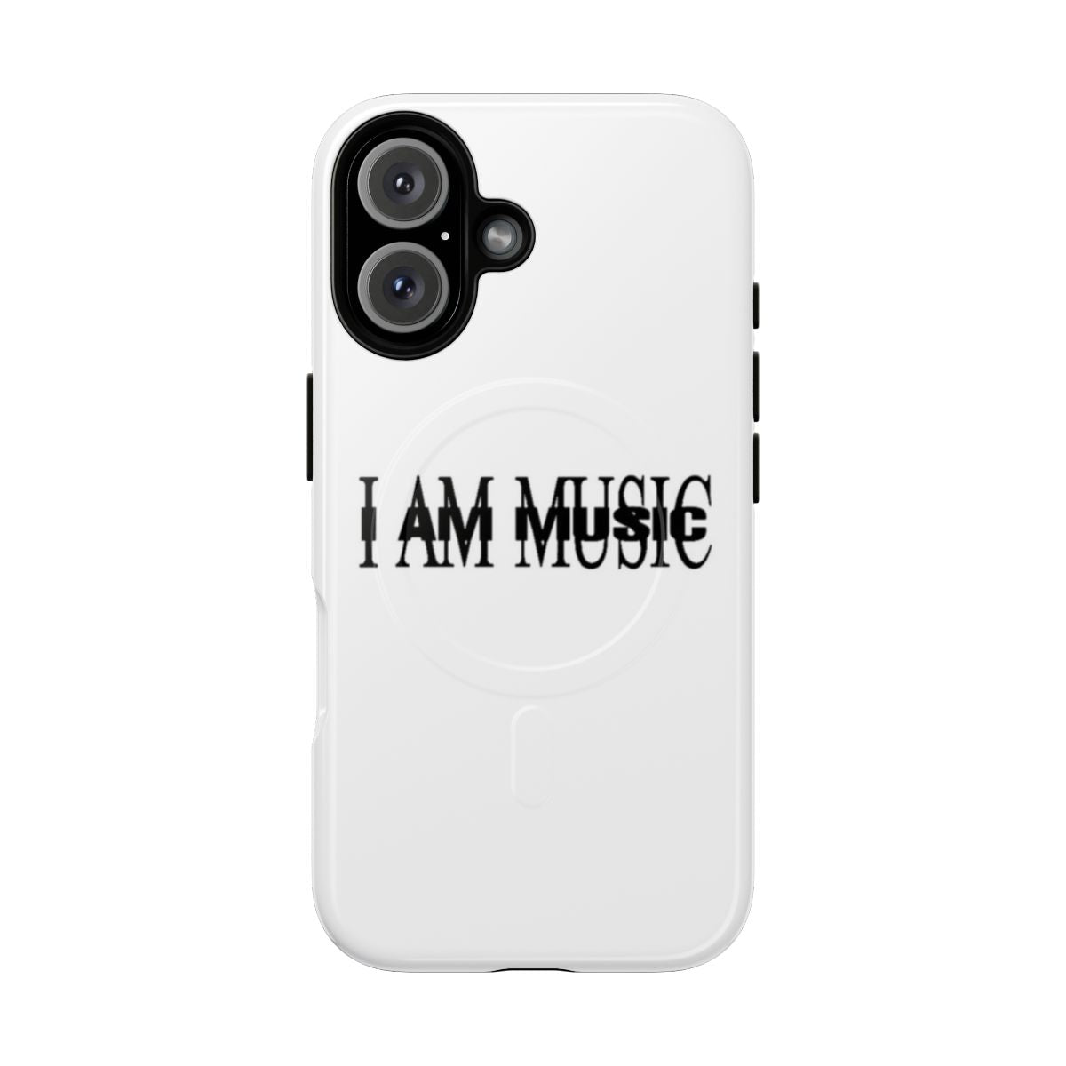 Playboi Carti inspired phone case featuring the "I Am Music" album cover art