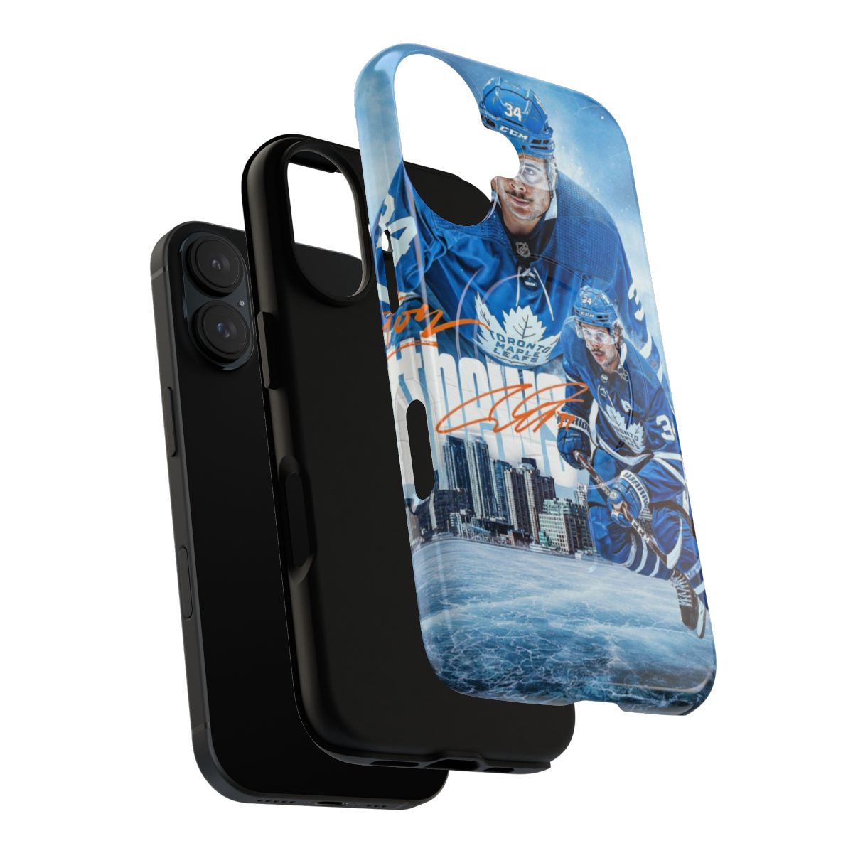 Auston Matthews Customizable Magnetic Tough Phone Case - Layers