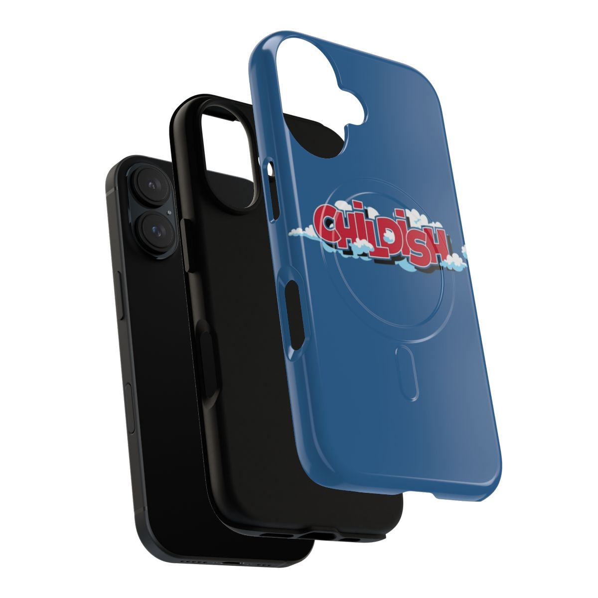 "Childish" theme park inspired magnetic tough phone case - Layers