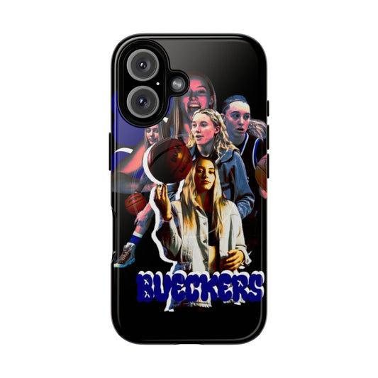 A sleek and durable phone case featuring Paige Bueckers, the star of the UConn women's basketball team.