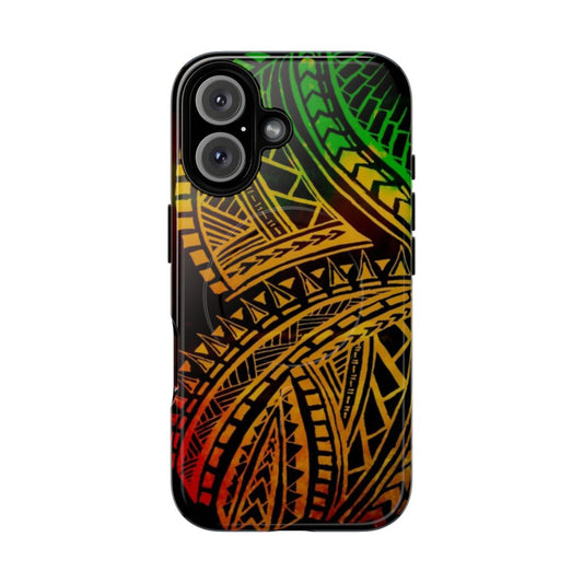 Polynesian tribal pattern phone case for Galaxy S series