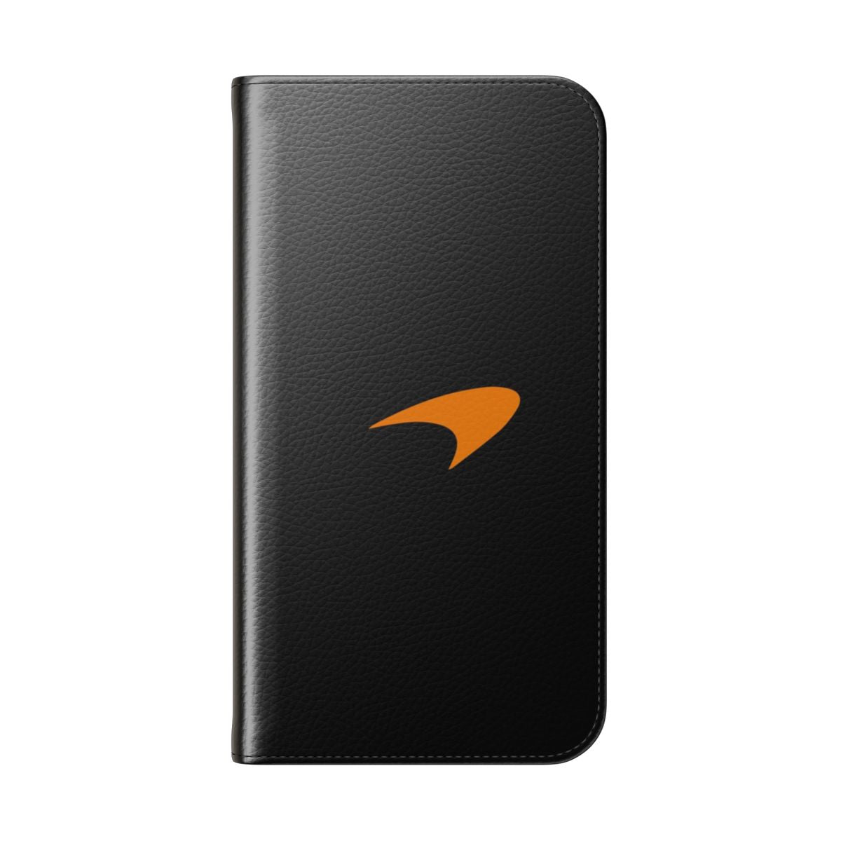 Minimalist phone case featuring the iconic McLaren F1 team design - Folded Back