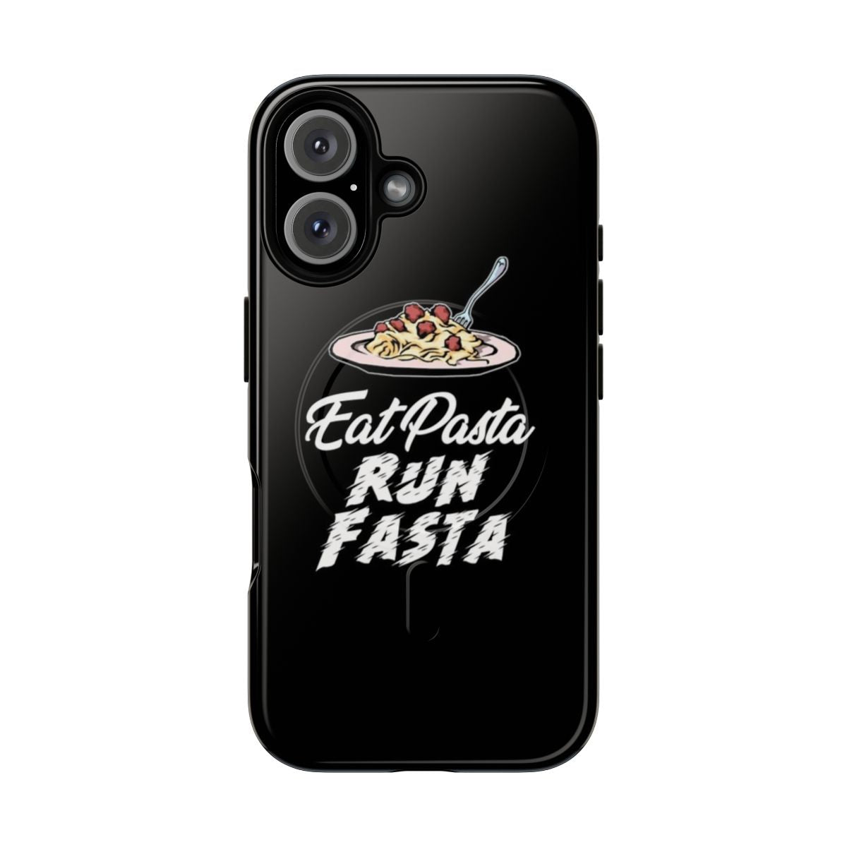 Pasta Runner Running Magnetic Protective Phone Case