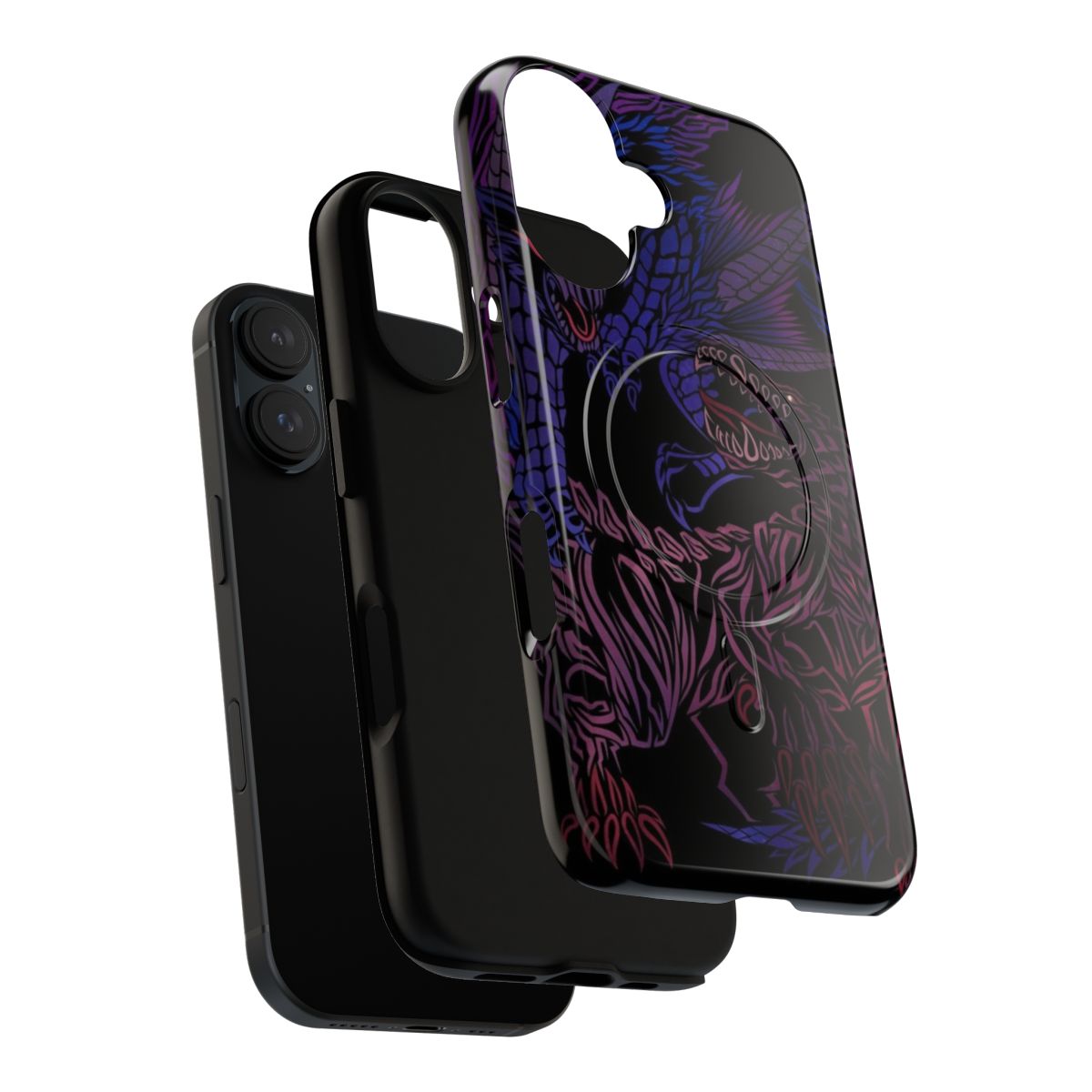 Stylish and edgy phone case with Playboi Carti, Ken Carson, and Occult-inspired graphics. - Layers