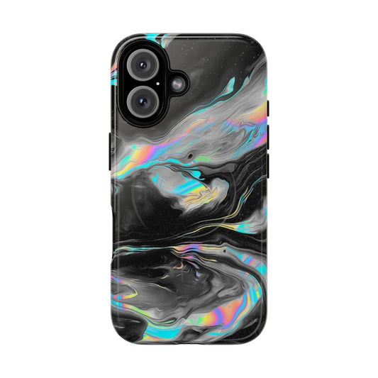 Stylish abstract minimalist marble phone case