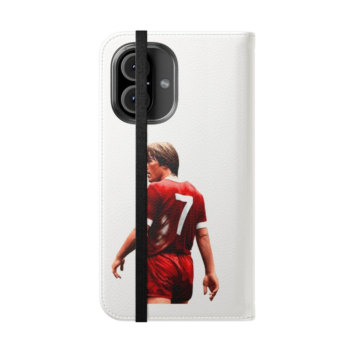 Liverpool FC inspired flip cover phone case - Folded Front